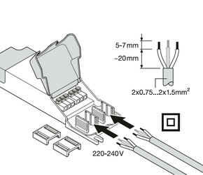 Ledvance LED-Panel 840 PL COMP 1200V26W840