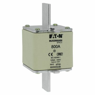 Eaton Sicherungseinsatz Nieders. 800A AC 440V 120kA NH-SICHERU#800NHG3B