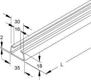 Niedax Ankerschiene 2980/2 E3
