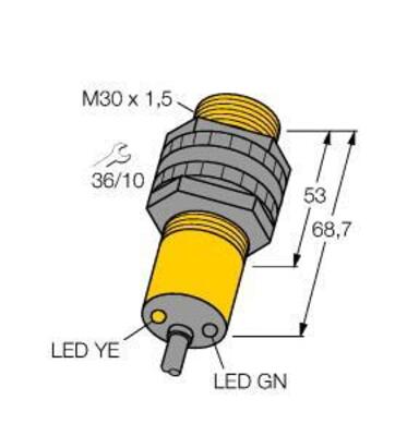 Turck Einweglichtschranke Empfänger S30RW3RE