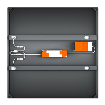Ledvance LED-Panel M600 930, ML, DALI, schwarz PLINV600DAP38ML930UB