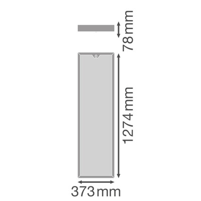 Ledvance LED-Sanierungsleuchte 930/940, ML, Sensor PLSF1274SNPV38WML93.