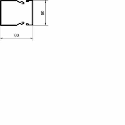 Tehalit Brandschutzkanal FWK-Plus60x60 verz FWKP600600VERZ