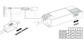 Ledvance LED-Sanierungsleuchte 930/940, ZigBee PLSF1574ZBV48W93040