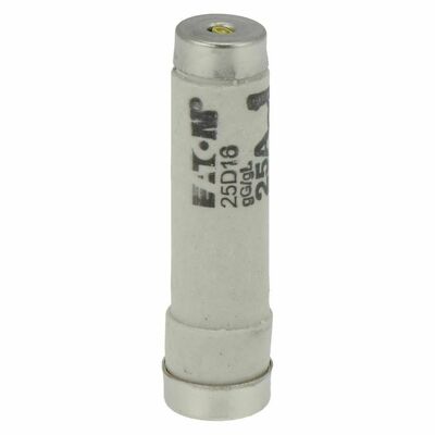 Eaton Sicherungseinsatz Nieders. 25A AC 500V 50kA SICHERUNG-#25D16