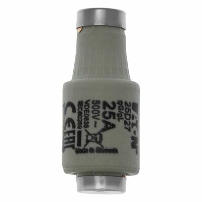 Eaton Sicherungseinsatz Nieders. 25A AC 500V 100kA SICHERUNG-#25D27