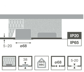 Ledvance LED-Spot ML, MC SPCBOADJDAV6WMLMC..