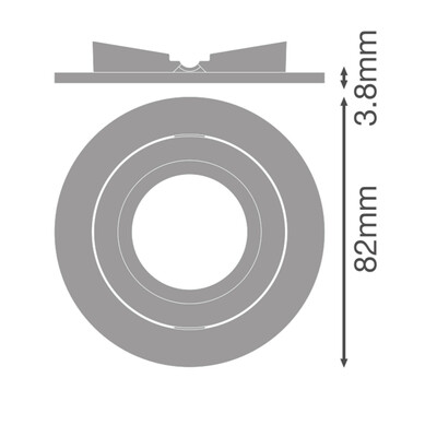 Ledvance Einstellbarer Ring schwarz SPCBOIP.RINGADJRDBK