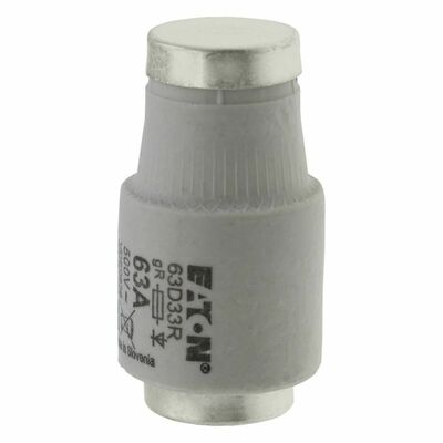 Eaton Sicherungseinsatz Nieders. 63A AC 500V 50kA SICHERUNG-#63D33R