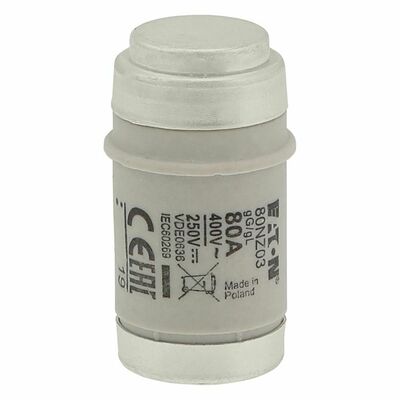 Eaton Sicherungseinsatz Nieders. 80A AC 400V 50kA SICHERUNG-#80NZ03