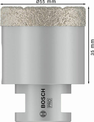 Bosch Power Tools PRO Ceramic dry Trockenbohrkrone 55 2608587126