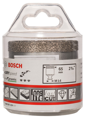 Bosch Power Tools PRO Ceramic dry Trockenbohrkrone 65 2608587129