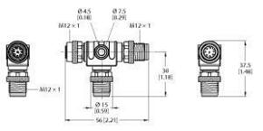 Turck T-Verteiler f. RFID-Schalter SI-RFA-TK