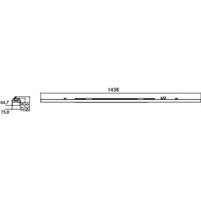 Brumberg Leuchten LED- Geräteträger DALI 55105084DA