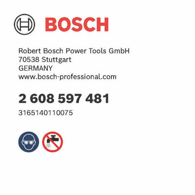 Bosch Power Tools Zentrierkreuz für Trockenbohrkronen 2608597481