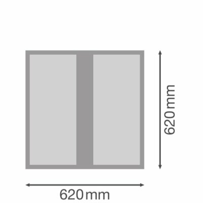 Ledvance LED-Panel M625 830, Zigbee PLPROT625ZBP36W830