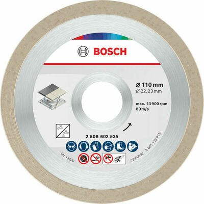 Bosch Power Tools DIA Trenn Ceramic 110 x 22,23 2608602535