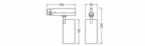 Ledvance LED-Stromschienen-Strahler 930, schwarz TRSPXRDAV30W93024D.B