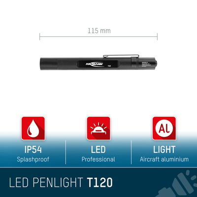 Ansmann LED Stiftlampe T120