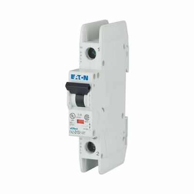 Eaton Leitungsschutzschalter 1p. 15A Charakt.: D FAZ-D15/1-RT#102149