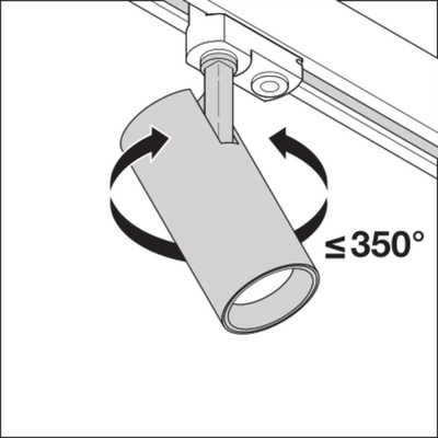 Ledvance LED-Stromschienen-Strahler Seafood TRSPXRV30W95024D.WTS
