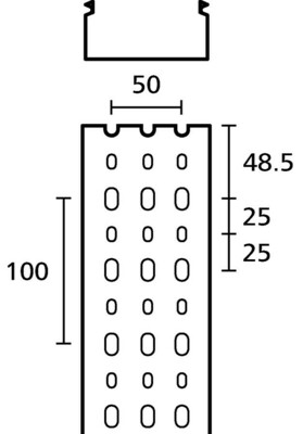 HellermannTyton Verdrahtungskanal 80x40 mmi, grau 183-28040(20.0)