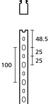 HellermannTyton Verdrahtungskanal Grau 185-42037(32)