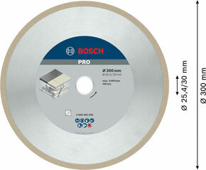 Bosch Power Tools DIA Trenn B.f. Ceram 300 x 30/25,40 2608602639