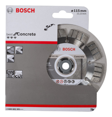 Bosch Power Tools DIA Trenn B.f.Concre 115 x 22,23 2608602651