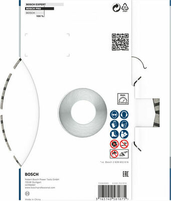 Bosch Power Tools Dia Trenn B.f.Abrasi 150 x 22,23 2608602681