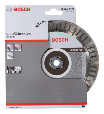 Bosch Power Tools Dia Trenn B.f.Abrasi 150 x 22,23 2608602681