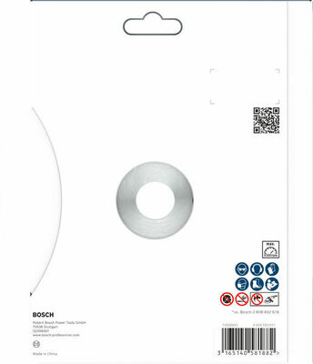 Bosch Power Tools Dia Trenn B.f.Abrasi 180 x 22,23 2608602682