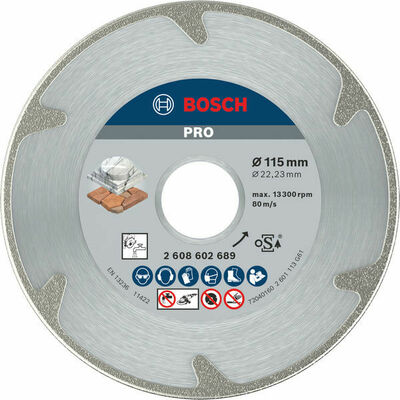 Bosch Power Tools DIA Trenn B.f.Marble 115 x 22,23 2608602689