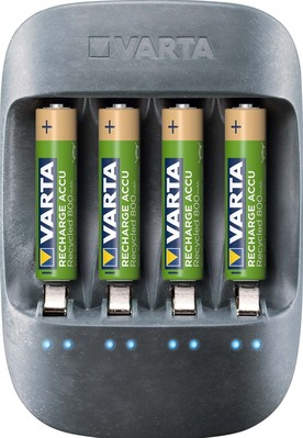 Varta Cons.Varta Ladegerät Eco Charger inkl. 4AAA 800mAh 57680(4x56813)