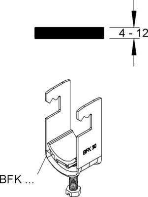 Niedax Bügelschellen BFK 42