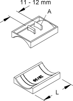 Niedax Gegenwannen GWA 42