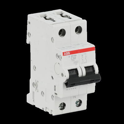 ABB Stotz S&J Sicherungsautomat 6 kA, 50 A, 1P+NA S201-C50NA