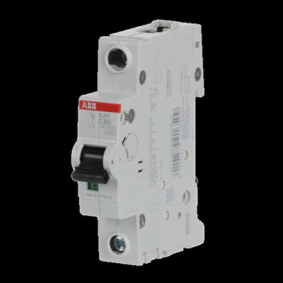 ABB Stotz S&J Sicherungsautomat 6kA, 80A, 1P S201-C80