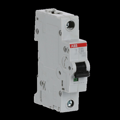 ABB Stotz S&J Sicherungsautomat 6kA, 80A, 1P S201-C80