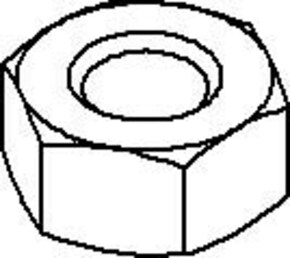 Niedax Sechskantmuttern SM 4