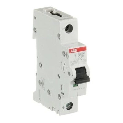 ABB Stotz S&J Sicherungsautomat 10 kA, 20 A, 1P S201M-C20UC