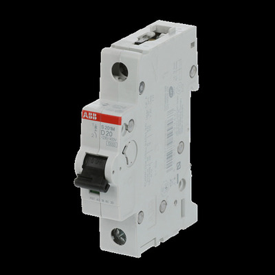 ABB Stotz S&J Sicherungsautomat 10 kA, 20 A, 1P S201M-D20