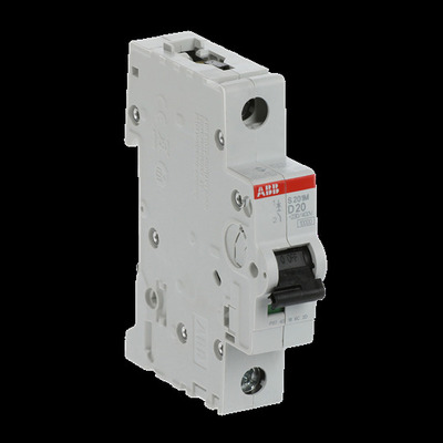 ABB Stotz S&J Sicherungsautomat 10 kA, 20 A, 1P S201M-D20