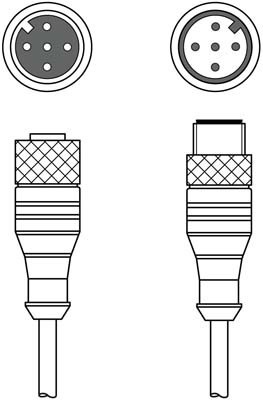 Leuze Adapter KDS U-M12-5#50142228