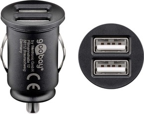 Goobay Dual USB-KFZ-Ladegerät 2.4A 44177