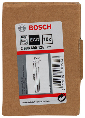 Bosch Power Tools PRO SDS max-4C Flachmeißel-Set 25 x 2608690125