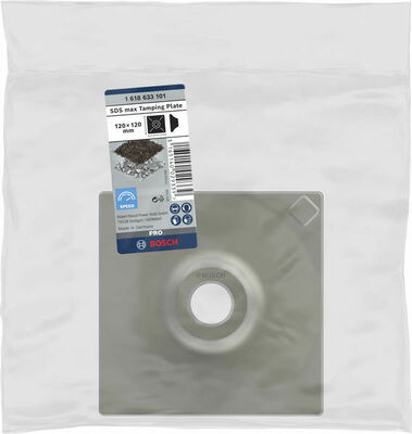 Bosch Power Tools PRO SDS max Stampferplatte 120 1618633101