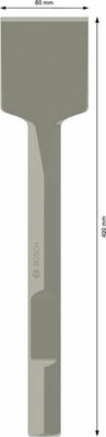 Bosch Power Tools PRO HEX 28-4C Spatmeißel, 80 x 400 mm 1618661000
