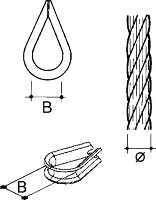 Niedax EKLIPS-Band/Seilbf. WT-6