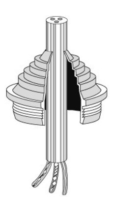 Hensel Stufenstutzen M25 IP55 STM 25